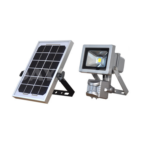 Solar 10W PIR Motion LED sikkerhedslys